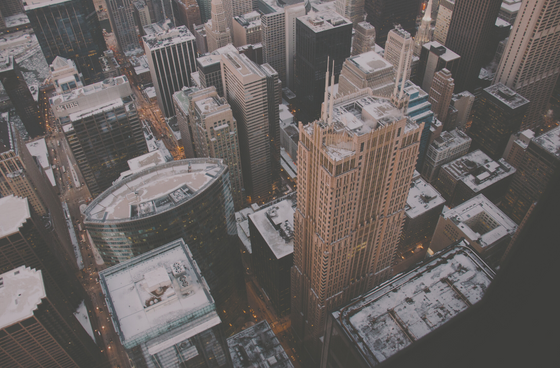 view of cityscape from above