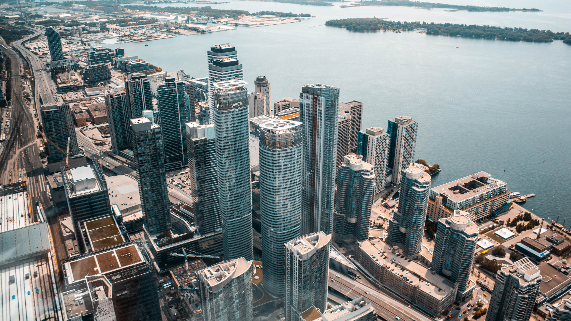 View of Toronto city scape