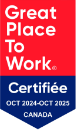 Great Place to Work - Certifiee
