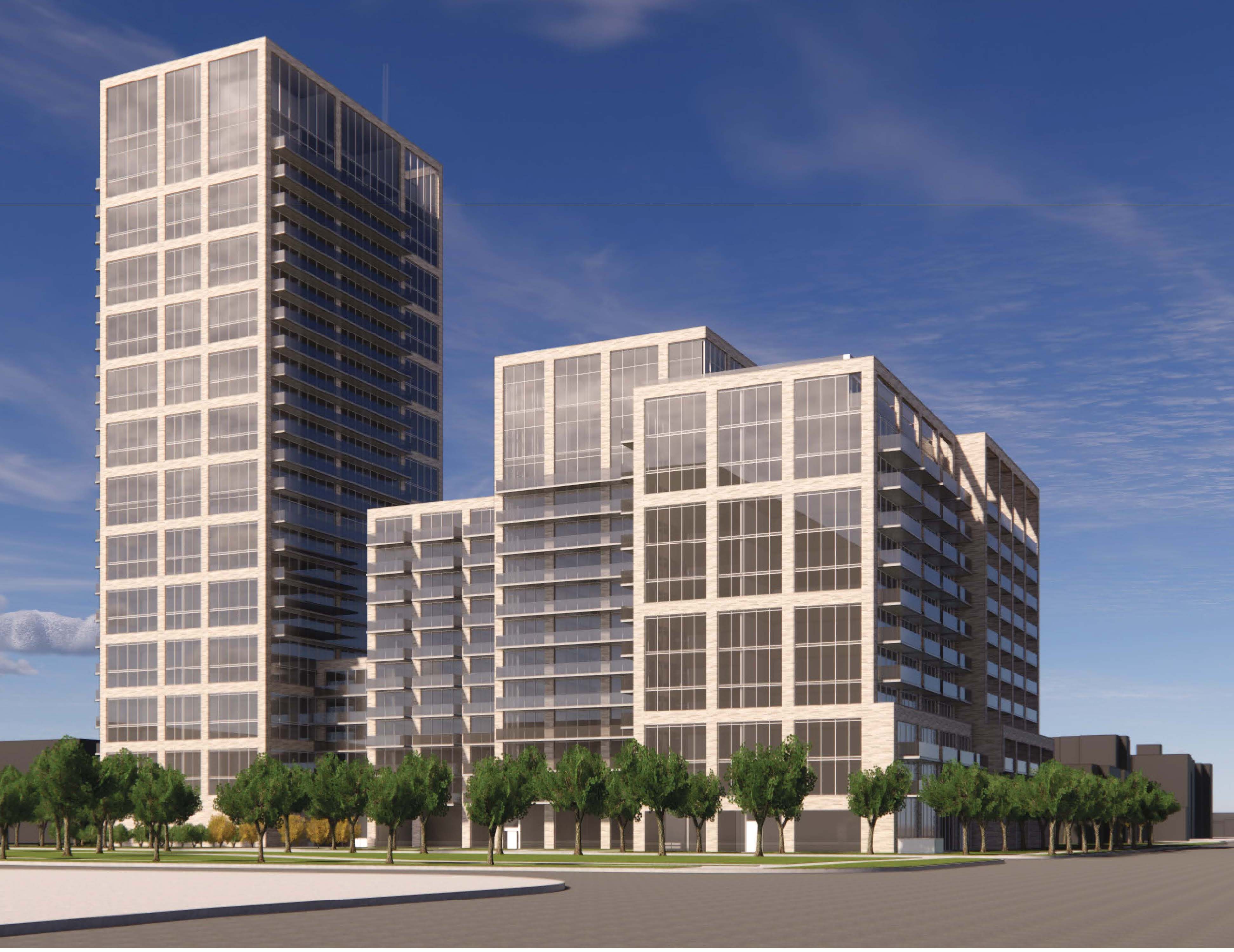 75 Broadway Avenue - Exterior Rendering 75 Broadway Avenue - Exterior Rendering