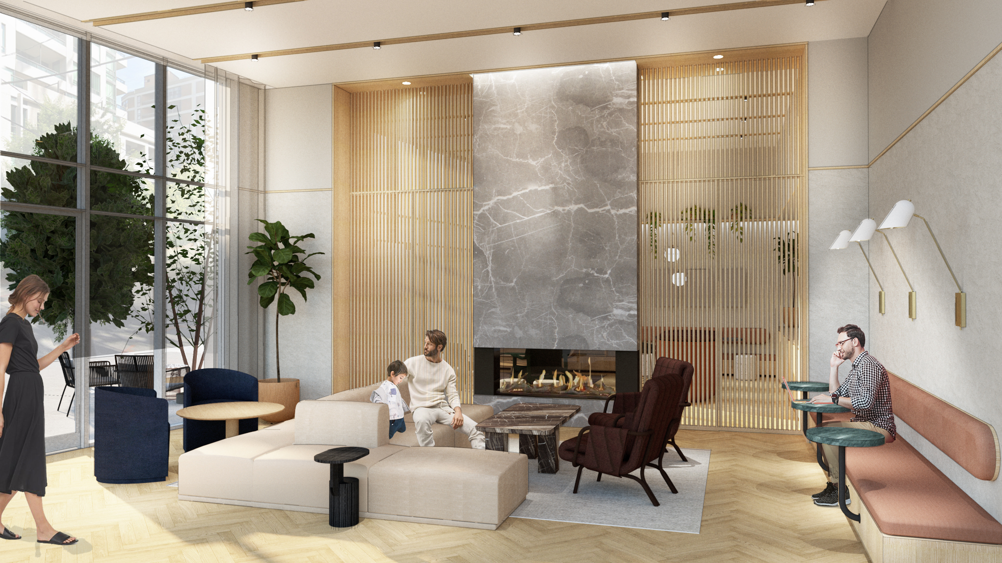 73 Broadway Avenue - Residents Lounge