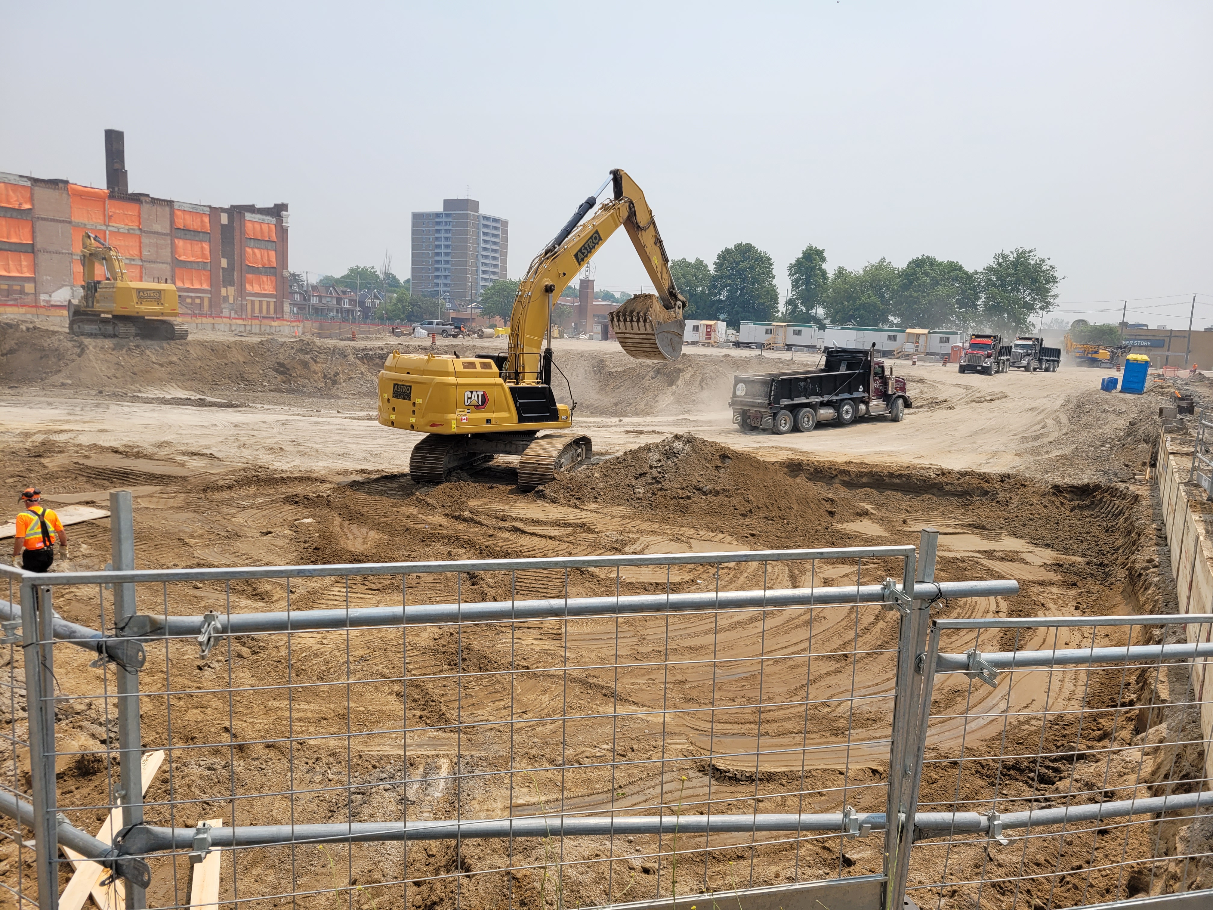 Bloor and Dufferin Construction Progress