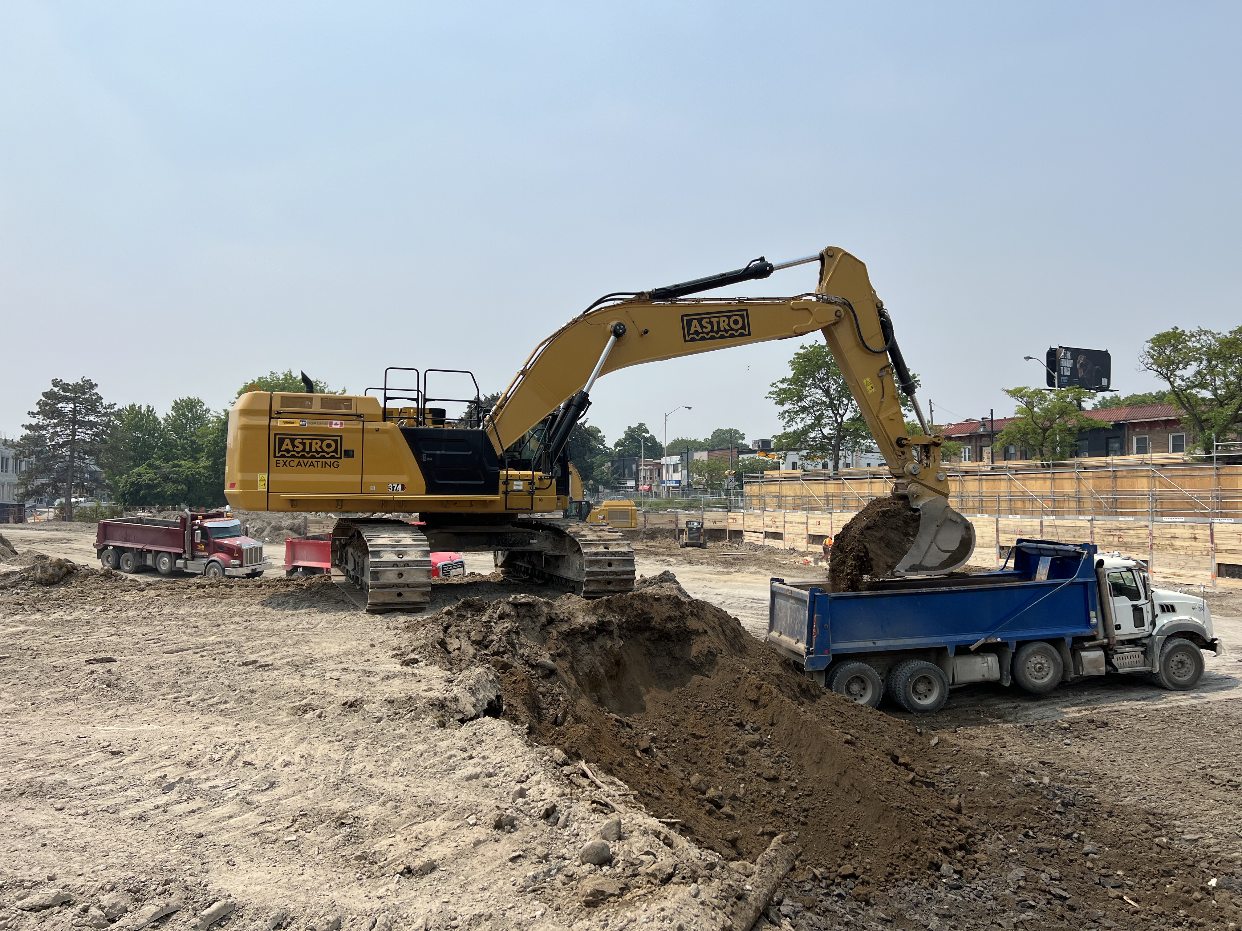 Bloor and Dufferin Construction Progress